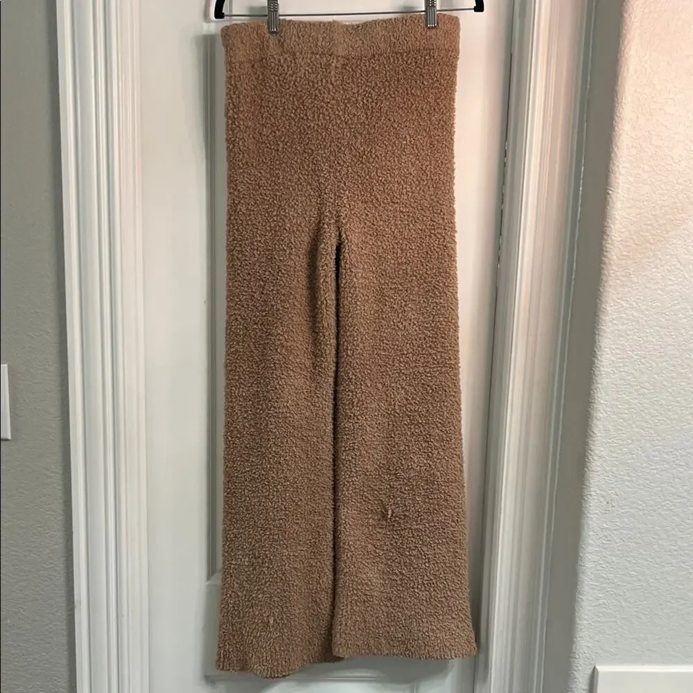 Aerie Marshmallow Wide Leg Pants - Tan Size Medium